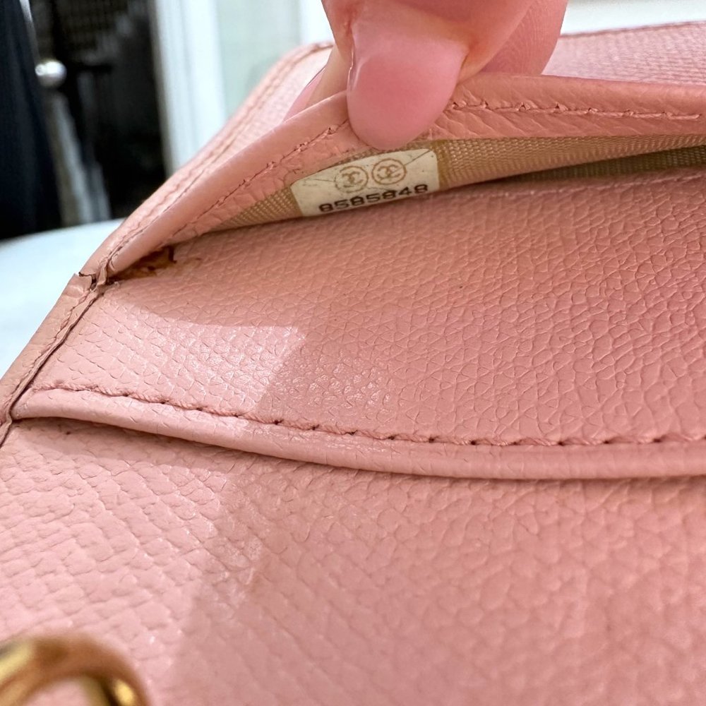 Chanel blush pink Agenda Planner Cover rings - Picture 5 of 10